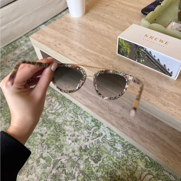 KREWE Leopard Print Sunglasses main image 7